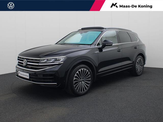 Volkswagen TOUAREG 3.0 TSieHybrid 280kW/381PK 4MOTION Elegance · Panoramadak · Leder · Trekhaak · Garantie tot 17-01-2029 of 100.000km