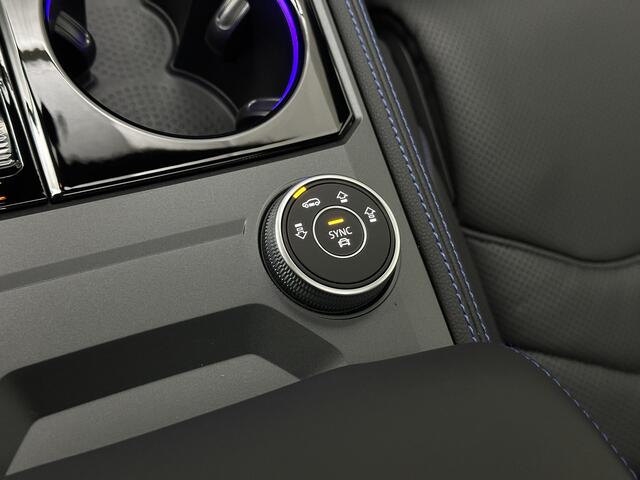 Volkswagen TOUAREG R 3.0 TSI 462PK E-Hybrid | Luchtvering | Puglia-Leder | Panorama | DYN-Audio | Massage | Ventilatie | ACC | Trekhaak | Nachtzicht | Head-Up | Ergo-Comfort | 22" | Keyless-Entry | Memory | 4-Zone Clima | ISO-Glas | Stoelverwarming V+A | Dodehoek | Standkac