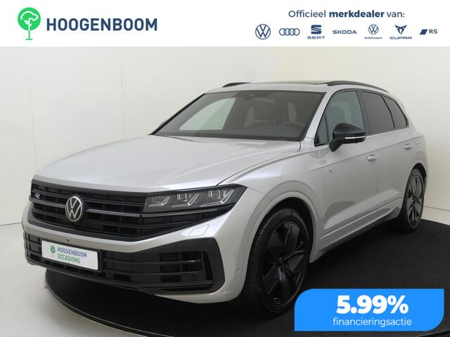 Volkswagen TOUAREG 3.0 TSi eHybrid 4MOTION R Edition | SoH 96% | Panoramadak | Luchtvering | DYNAUDIO | Black style | Leder pakket 'Puglia' | Head-up display | 360 camera | 4-zone airco |