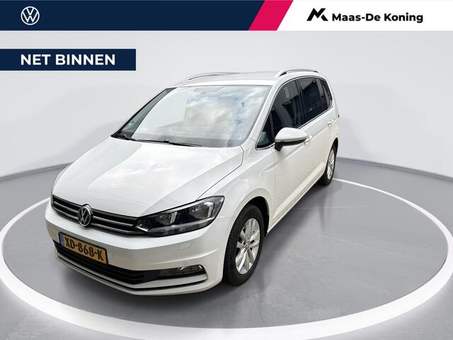 Volkswagen TOURAN 1.4 TSI 150pk DSG Highline Business R 7p · Apple/Android Car Play · P-Sensoren · Elek. Achterklep · Trekhaak · Stoel & Stuur Verwarming · 17'' Inch ·