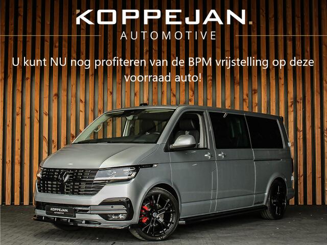 Volkswagen TRANSPORTER 2.0 TDI 150PK DSG Bulli Dubbele Cabine | BPM VRIJ! | 2X SCHUIFDEUR MET SLUITHULP | STOELVERWARMING | DIGITALE COCKPIT | ACC |