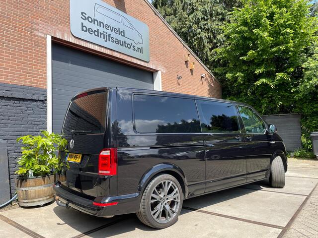 Volkswagen TRANSPORTER 2.0 TDI L2H1 Highline 2 schuifdeuren Weinig km's!! Trekhaak, schuifkanteldak, zwart. LM velgen