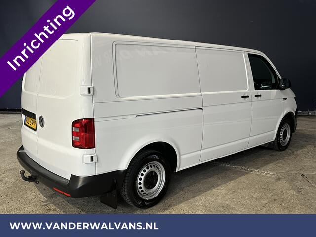 Volkswagen TRANSPORTER 2.0 TDI L2H1 inrichting Euro6 Airco | Navigatie | Cruisecontrol | Trekhaak | Parkeersensoren