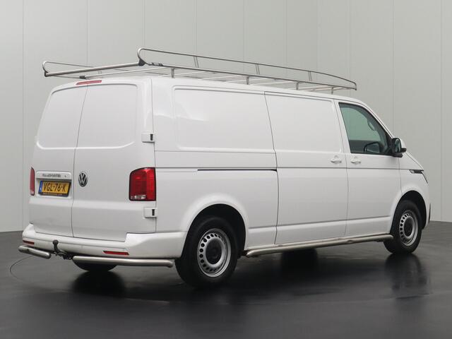 Volkswagen TRANSPORTER 2.0TDI 150PK Lang Highline | Imperiaal | Trekhaak | Navigatie | Airco | 3-Persoons