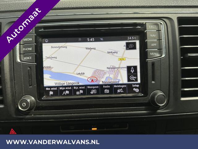 Volkswagen TRANSPORTER 2.0 TDI 150pk Automaat L2H1 Inrichting Euro6 Airco | Navigatie | LM Velgen | 2500kg Trekhaak Verwarmde voorruit, Cruisecontrol