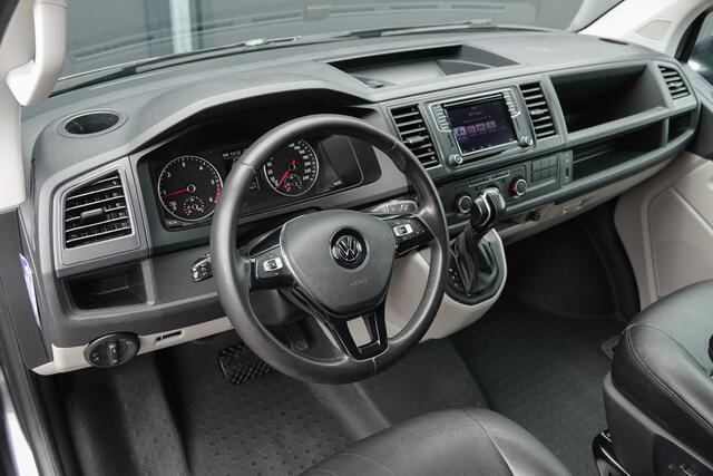 Volkswagen TRANSPORTER L2H1 2.0Tdi 180Pk DSG7 | 2xSchuifdeur | Leder | Trekhaak | Sidebars | 17''
