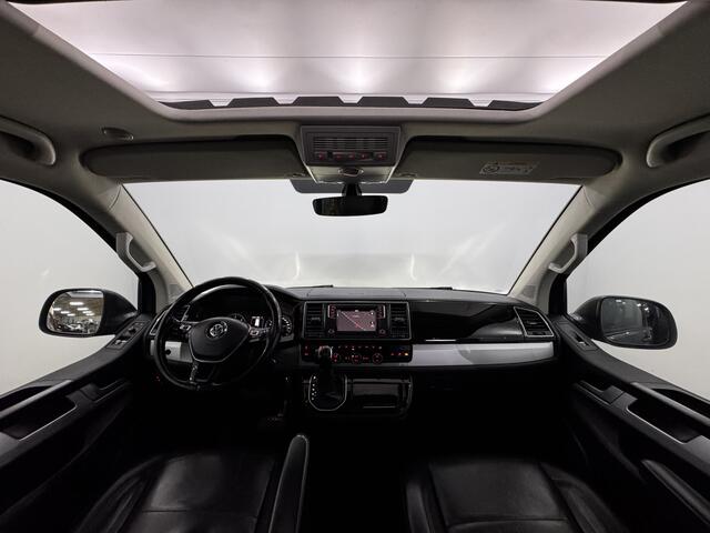 Volkswagen TRANSPORTER 2.0 TDI L2H1 DC 4Motion 204 pk Comfortline Plus Schuifdak, Leder, Navi, Parkeersensoren, Cruise control, Stoelverwarming, Clima