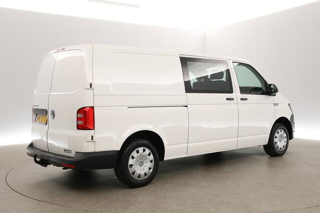 Volkswagen TRANSPORTER 2.0 TDI L2H1 Dubbele Cabine Airco Cruise 6 Persoons Elektrpakket Sidebar Trekhaak