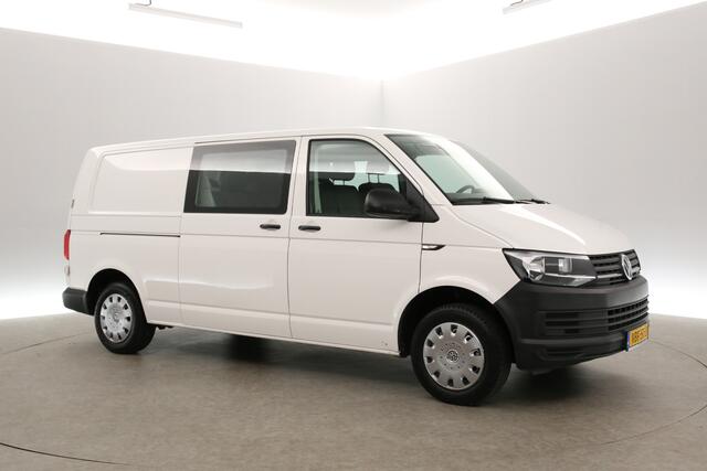 Volkswagen TRANSPORTER 2.0 TDI L2H1 Dubbele Cabine Airco Cruise 6 Persoons Elektrpakket Sidebar Trekhaak