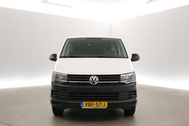 Volkswagen TRANSPORTER 2.0 TDI L2H1 Dubbele Cabine Airco Cruise 6 Persoons Elektrpakket Sidebar Trekhaak