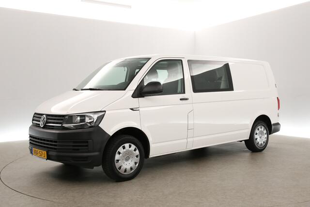 Volkswagen TRANSPORTER 2.0 TDI L2H1 Dubbele Cabine Airco Cruise 6 Persoons Elektrpakket Sidebar Trekhaak
