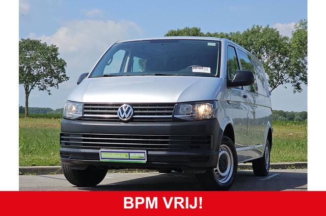 Volkswagen TRANSPORTER 2.0 TDI L2H1 DC ac EURO6 150 pk org hollands navi bluetooth