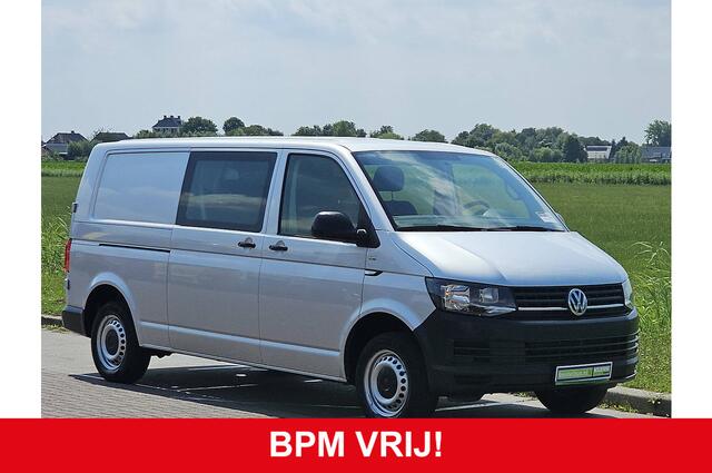 Volkswagen TRANSPORTER 2.0 TDI L2H1 DC ac EURO6 150 pk org hollands navi bluetooth