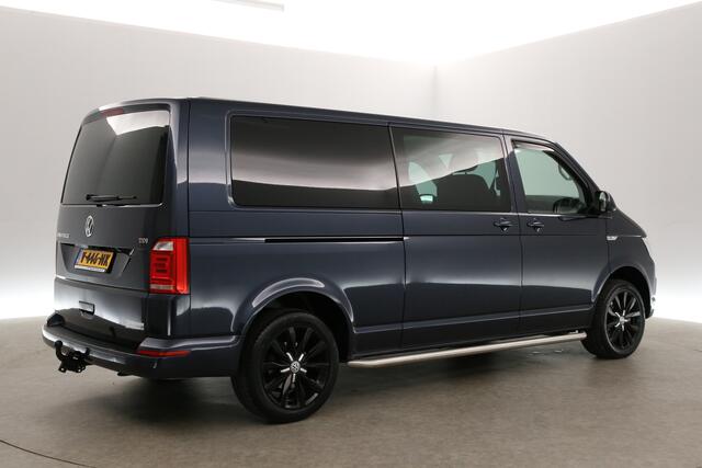 Volkswagen TRANSPORTER 2.0 TDI L2H1 | Dubbele Cabine | 5 Persoons | 204PK DSG Automaat Camera Carplay LED 2xSchuifdeur Airco Cruise Trekhaak Leder Navi 18"LMV PDC