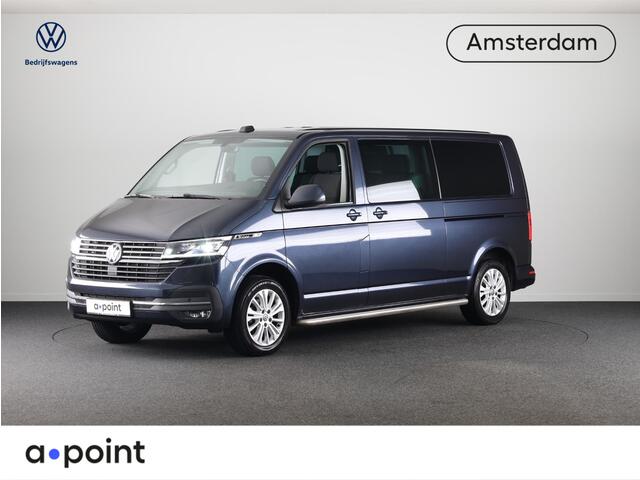 Volkswagen TRANSPORTER 2.0 TDI L2H1 30 DC Bulli 150 PK AUTOMAAT NAVI | TREKHAAK | SIDEBARS | DUBBEL CABINE