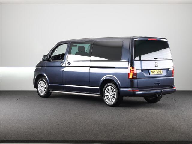 Volkswagen TRANSPORTER 2.0 TDI L2H1 30 DC Bulli 150 PK AUTOMAAT NAVI | TREKHAAK | SIDEBARS | DUBBEL CABINE