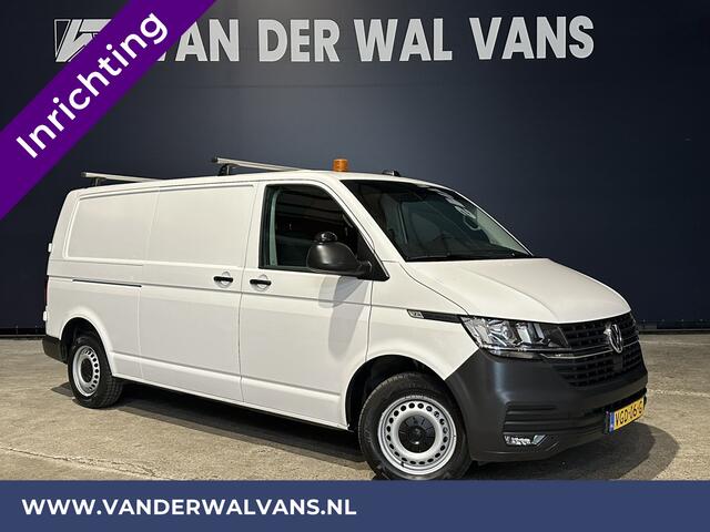 Volkswagen TRANSPORTER 2.0 TDI 150pk L2H1 Inrichting Euro6 Airco | Apple Carplay | Android Auto | Cruisecontrol | 2500kg Trekhaak Dakdragers, Parkeersensoren