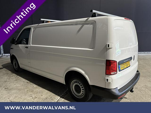 Volkswagen TRANSPORTER 2.0 TDI 150pk L2H1 Inrichting Euro6 Airco | Apple Carplay | Android Auto | Cruisecontrol | 2500kg Trekhaak Dakdragers, Parkeersensoren