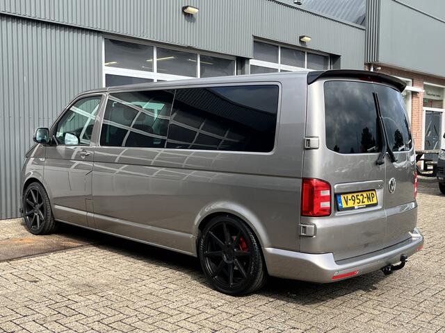 Volkswagen TRANSPORTER 2.0 TDI L2H1 DC Airco Cruise controle Apple carplay Trekhaak 2500kg trekgewicht Parkeerhulp voor en achter 5-Persoons Euro 6 Telefoonverbinding Bpm vrij voor particulier gebruik!!