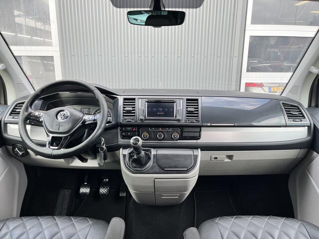 Volkswagen TRANSPORTER 2.0 TDI L2H1 DC Airco Cruise controle Apple carplay Trekhaak 2500kg trekgewicht Parkeerhulp voor en achter 5-Persoons Euro 6 Telefoonverbinding Bpm vrij voor particulier gebruik!!