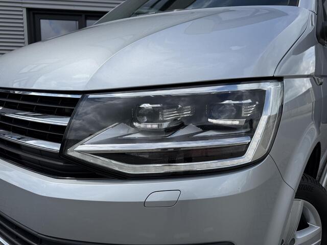 Volkswagen TRANSPORTER 2.0 TDI L2H1 DC Highline 150PK ?Euro 6 ?5-Persoons ?Full LED ?Navigatie ?Apple Carplay & Android Auto ?Parkeersensoren ?Trekhaak ?Lichtmetaal