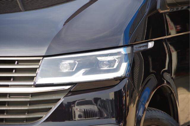 Volkswagen TRANSPORTER 2.0 TDI L2 150PK AUT. DC-5P, LED, 2X SCHUIFDEUR, TREKHAAK, NAVI, CRUISE, LEDER STUUR, PARKEERSENSOREN, MISTLAMPEN, DUBBELE CABINE