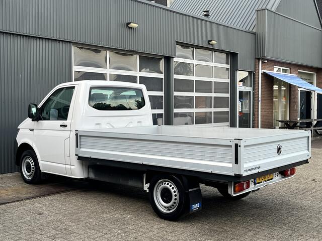 Volkswagen TRANSPORTER 2.0 TDI L2 Pick up open laadbak Airco Bluetooth 1e eigenaar Dealer onderhouden Euro 6 P-up Bakwagen Doka Pritsche