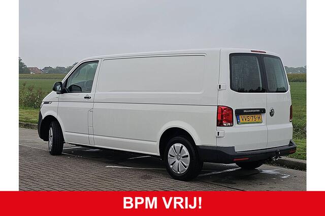 Volkswagen TRANSPORTER 2.0 TDI L2H1 28 Trekhaak Deuren Airco 3 Zits Euro6 90 PK