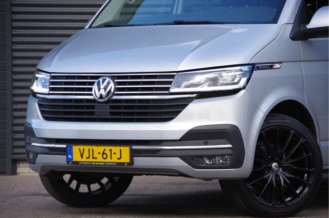 Volkswagen TRANSPORTER 2.0 TDI L2H1 DC-5P, BULLI 150PK AUT. 2X SCHUIFDEUR, TREKHAAK, ADAPT. CRUISE, VIRTUAL, CAMERA, NAVI, AIRCO, DUBBELE CABINE