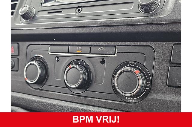 Volkswagen TRANSPORTER 2.0 TDI L1H1 102Pk Lm-Velgen NAP Airco Euro6 1e Eigenaar Voorruitverwarming Bumpers-Kleur!