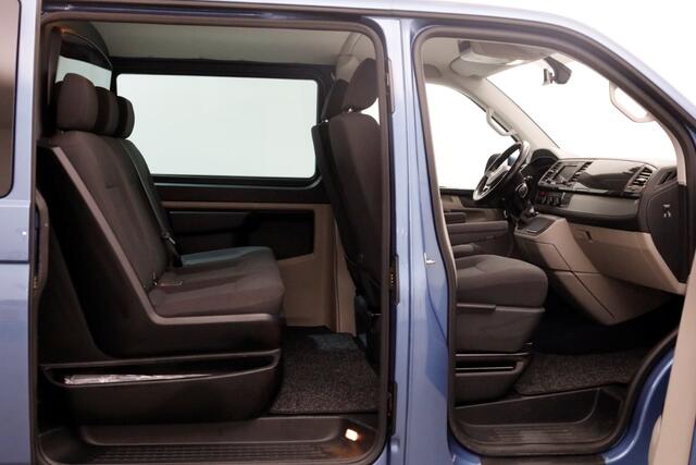 Volkswagen TRANSPORTER T6 2.0 TDI 150pk E6 Lang D.C. DSG-Automaat Highline LED/ACC/Navi 10-2019