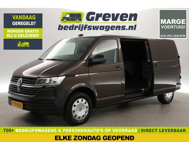 Volkswagen TRANSPORTER 2.0 TDI 150PK L2H1 | MARGE | Automaat | Airco | Camera | Cruise | 3-Zits | Trekh. | Carplay | 2xSchuifdeur | Stoelverw.