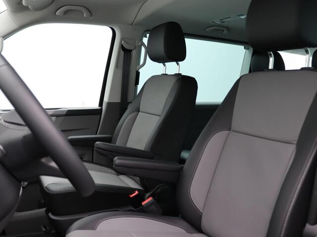 Volkswagen TRANSPORTER 2.0 TDI L2H1 Caravelle DC 204PK DSG Dubbele cabine, achteruitrijcamera, 2x elek. schuifdeur, leder, winterpakket, virtual cockpit, elek. stoel, 18'' lichtmetaal