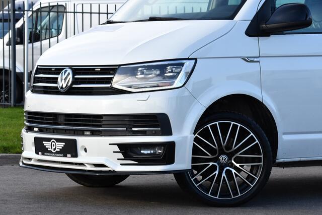 Volkswagen TRANSPORTER 2.0 TDI L2H1 DC Bulli Adaptieve Cruise, Carplay, EURO 6, Sensoren, Leder, LED, Automaat, Multimedia, Trekhaak, 2 x Schuifdeur, Uniek!