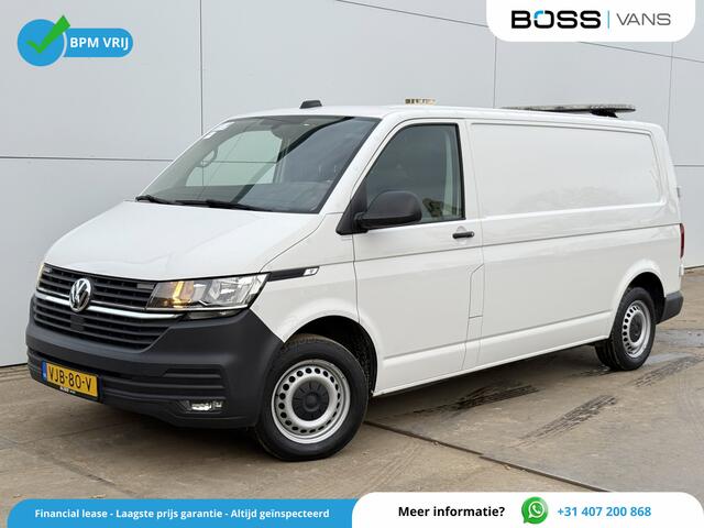 Volkswagen TRANSPORTER 2.0 TDI 150PK Automaat L2H1 Airco Cruise Control Trekhaak Carplay Navigatie 3 Stoelen Parkeersensoren