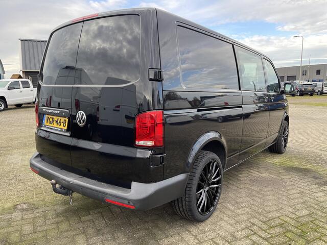 Volkswagen TRANSPORTER 2.0 TDI 150pk L2H1 30 DC 5 persoons Comfortline / vaste prijs rijklaar ¤ 27.950 ex btw / / lease vanaf ¤ / zwart metallic / nieuwe 20 inch velgen + banden / euro 6