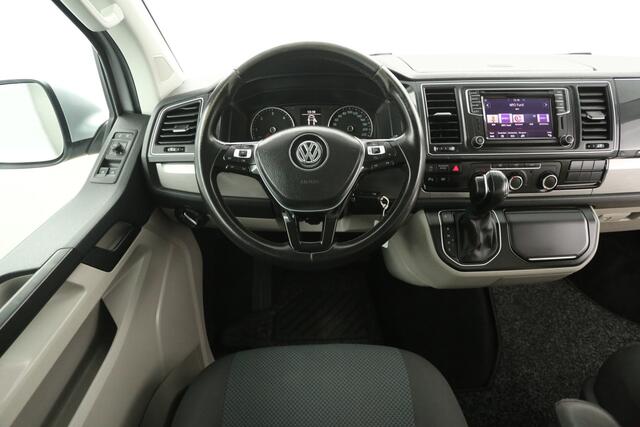 Volkswagen TRANSPORTER 2.0 TDI 150PK L2H1 | DC | Automaat | Airco | 2xSchuifdeur | ACC | Carplay | Trekh. | Navi | Parkeersens.