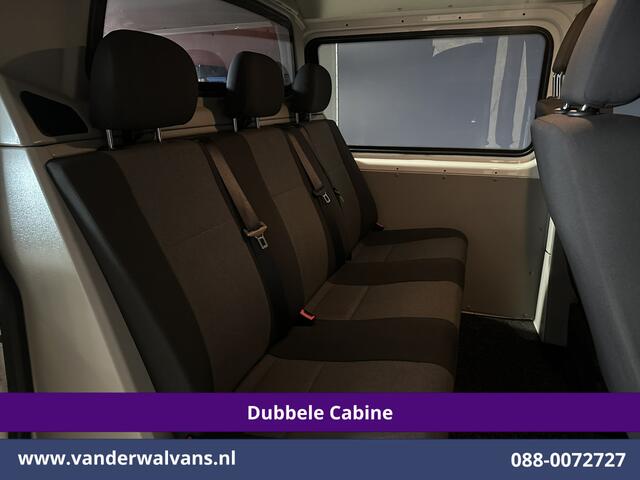 Volkswagen TRANSPORTER 2.0 TDI 150pk L2H1 Dubbele Cabine Euro6 Airco | 5-Zits | Camera | Cruisecontrol | 2500kg Trekhaak Parkeersensoren