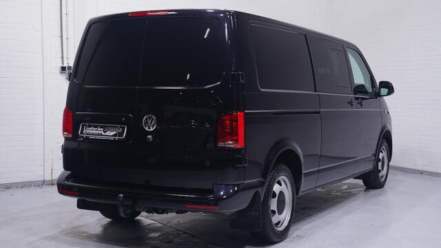 Volkswagen TRANSPORTER 2.0 TDI 150 pk L2 Dubbel Cabine DSG Aut. 6-Zits 2x Schuifdeur, LED Koplampen, App Connect, Trekhaak