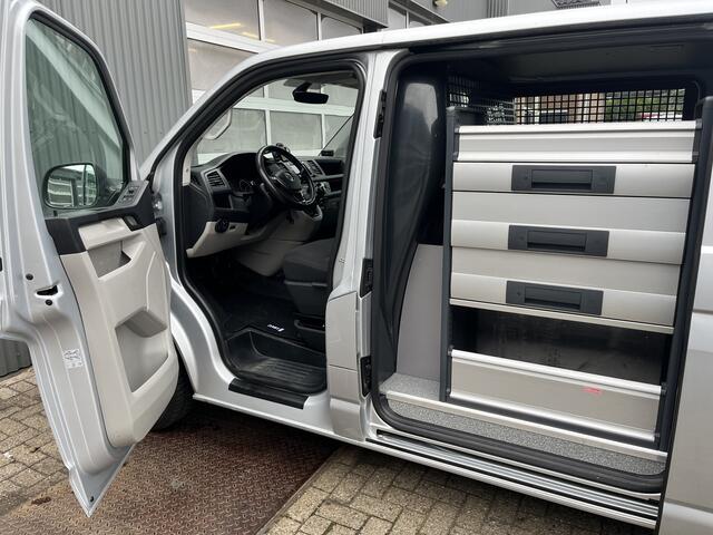 Volkswagen TRANSPORTER 2.0 TSI L2H1 Benzine /CNG Dubbele Schuifdeur Airco Cruise controle Bpm vrij Trekhaak Klep achter Omvormer Kastinrichting Standkachel Euro 6 Benzine Ideaal voor ombouw naar Camper !!