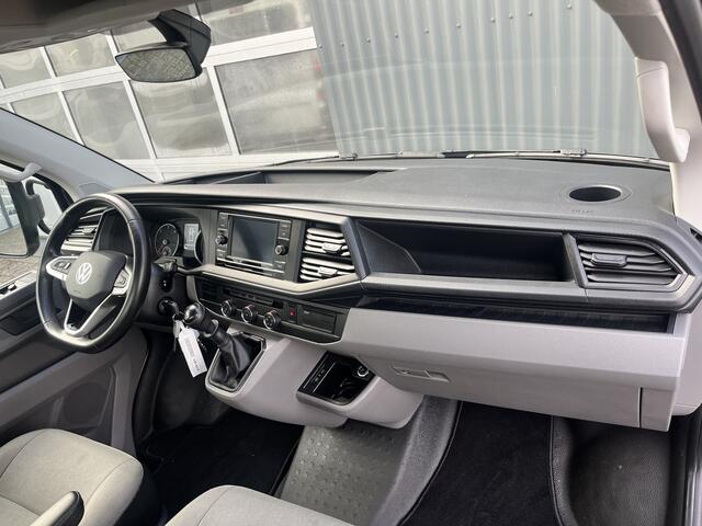 Volkswagen TRANSPORTER 2.0 TDI L2 Pick up open laadbak Pick-up met Airco Telefoonverbinding 3-Persoons 1e eigenaar Dealer onderhouden P-up Bakwagen Doka Pritsche Euro 6