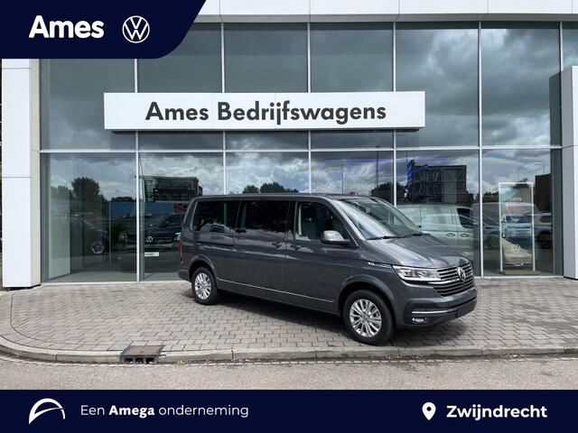 Volkswagen TRANSPORTER 2.0 TDI L2H1 32 DC Caravelle Highline | Led | Digital cockpit | Leer | Schuifdeuren elektrisch
