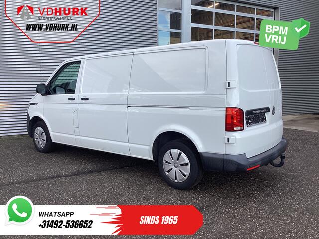 Volkswagen TRANSPORTER 2.0 TDI 150 pk DSG Aut. L2 Carplay/ 2x Schuifdeur/ Stoelverw./ Airco/ Cruise/ PDC V+A/ Trekhaak