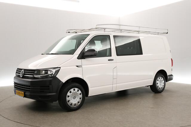 Volkswagen TRANSPORTER 2.0 TDI 140PK L2H1 | DC | 6 Zits | Airco | Carplay | Navi | Imperiaal | Trekhaak