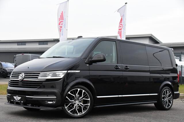 Volkswagen TRANSPORTER 2.0 TDI L2H1 30 DC Caravelle Virtual, Camera, Carplay, Leder, LED, 2 x Electrische deur, Clima, Trekhaak, 150pk, Automaat, Uniek! Bulli, Highline!