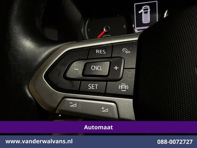 Volkswagen TRANSPORTER 2.0 TDI 150pk Automaat L1H1 Euro6 Airco | Navigatie | Camera | Cruisecontrol | Android Auto Parkeersensoren, Bijrijdersbank