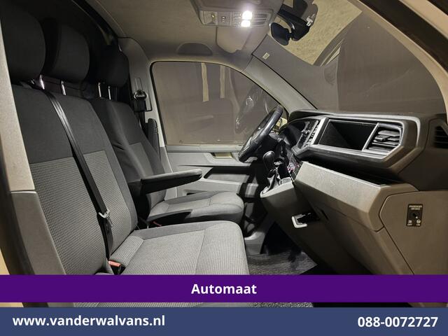 Volkswagen TRANSPORTER 2.0 TDI 150pk Automaat L1H1 Euro6 Airco | Navigatie | Camera | Cruisecontrol | Android Auto Parkeersensoren, Bijrijdersbank