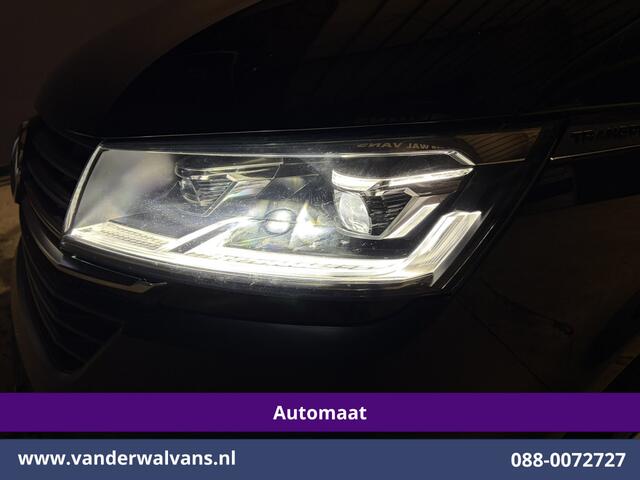 Volkswagen TRANSPORTER 2.0 TDI 150pk Automaat L1H1 Euro6 Airco | Navigatie | Android Auto | LED | Cruisecontrol Parkeersensoren, Bijrijdersbank