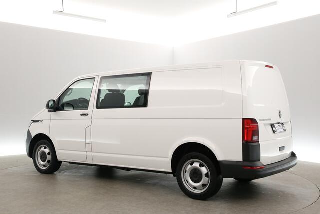 Volkswagen TRANSPORTER 2.0 TDI T6.1 150PK L2H1 | Dubbele Cabine | Airco | Camera | Cruise | Carplay | Stoelverw.