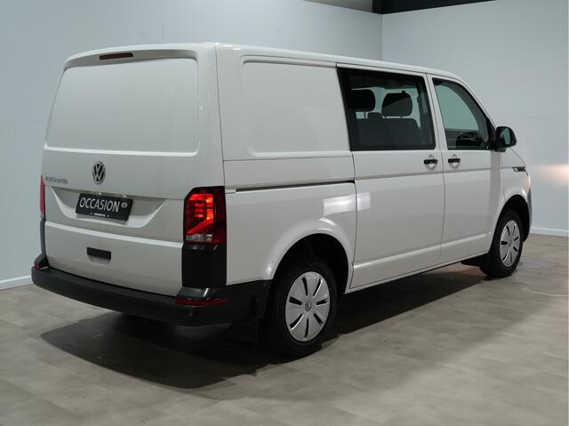 Volkswagen TRANSPORTER 2.0 TDI 110pk L1H1 Dubbele Cabine DC Navigatie via app Android/Carplay Airco DAB